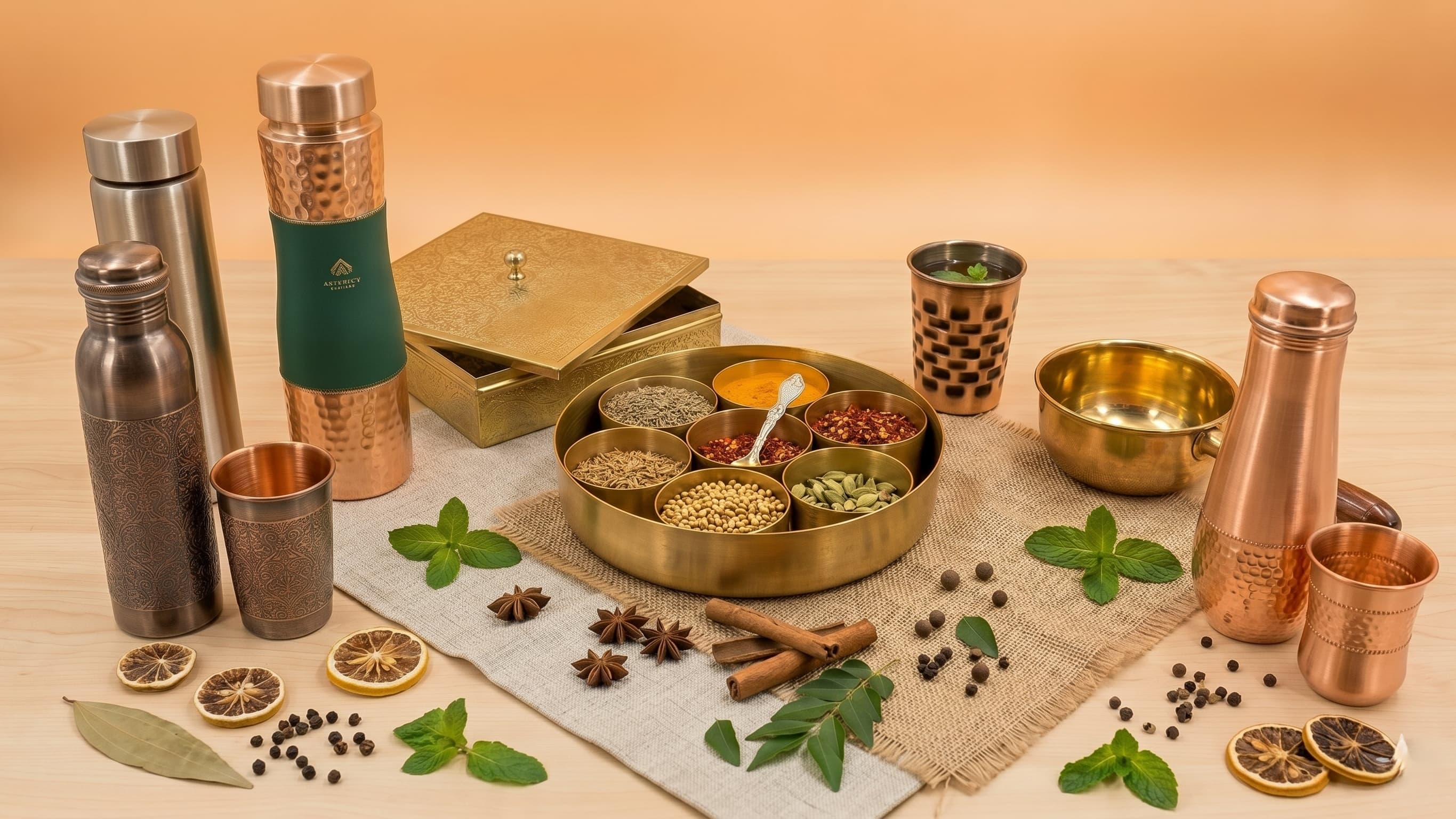 Copper & Brass Kitchenware